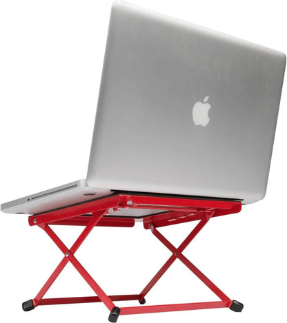 Magma MGA75552 DJ Laptop Riser and Stand Red - PSSL ProSound and Stage Lighting
