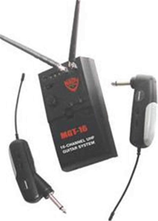 Nady MGT16 16 Ch UHF Guitar/ Instrument System - PSSL ProSound and Stage Lighting