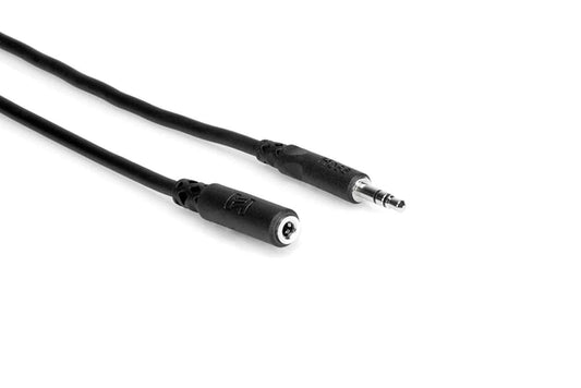 Hosa MHE-105 Headphone Extension Cable 1/8 TRS 5 Ft - PSSL ProSound and Stage Lighting
