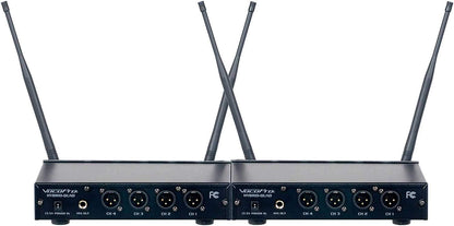 VocoPro MIB-QUAD-8C 8-Channel Wireless Combo Mic Package - PSSL ProSound and Stage Lighting