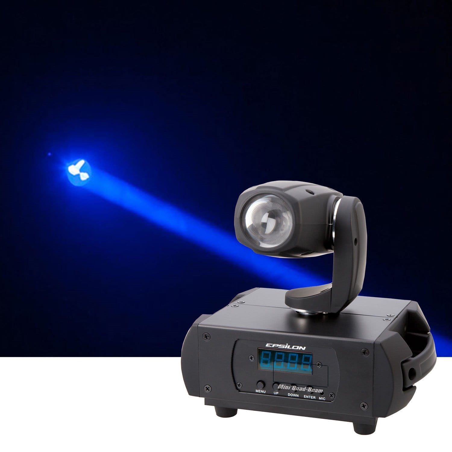 Epsilon Mini Quad-Beam 10W RGBW LED Intelligent Moving Head Light - PSSL ProSound and Stage Lighting