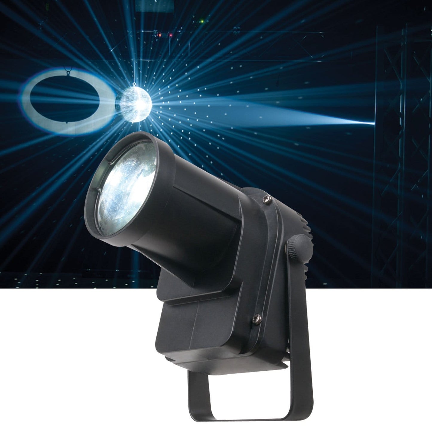 Eliminator Mini Spot LED 1x3-Watt White Pinspot Light - PSSL ProSound and Stage Lighting