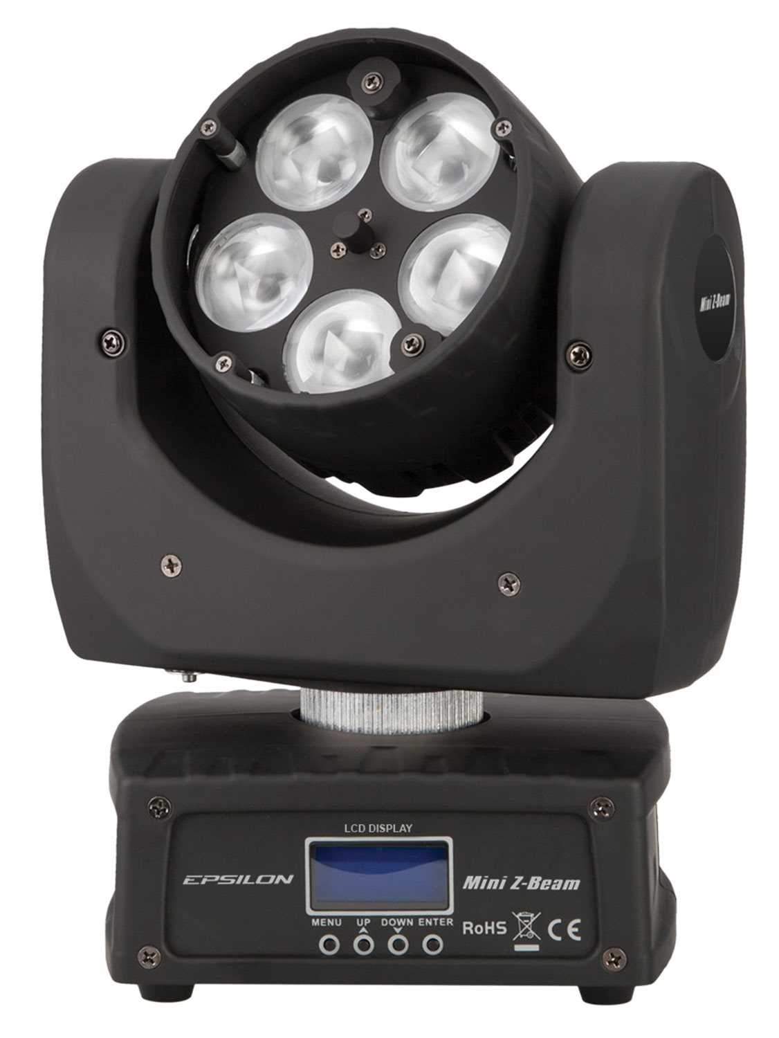 Epsilon Mini Z-Beam 60-Watt RGBW LED Beam Moving Head Light - PSSL ProSound and Stage Lighting