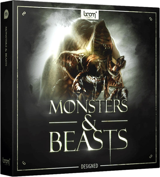 BOOM Monsters and Beasts Designed Sound Effects - PSSL ProSound and Stage Lighting