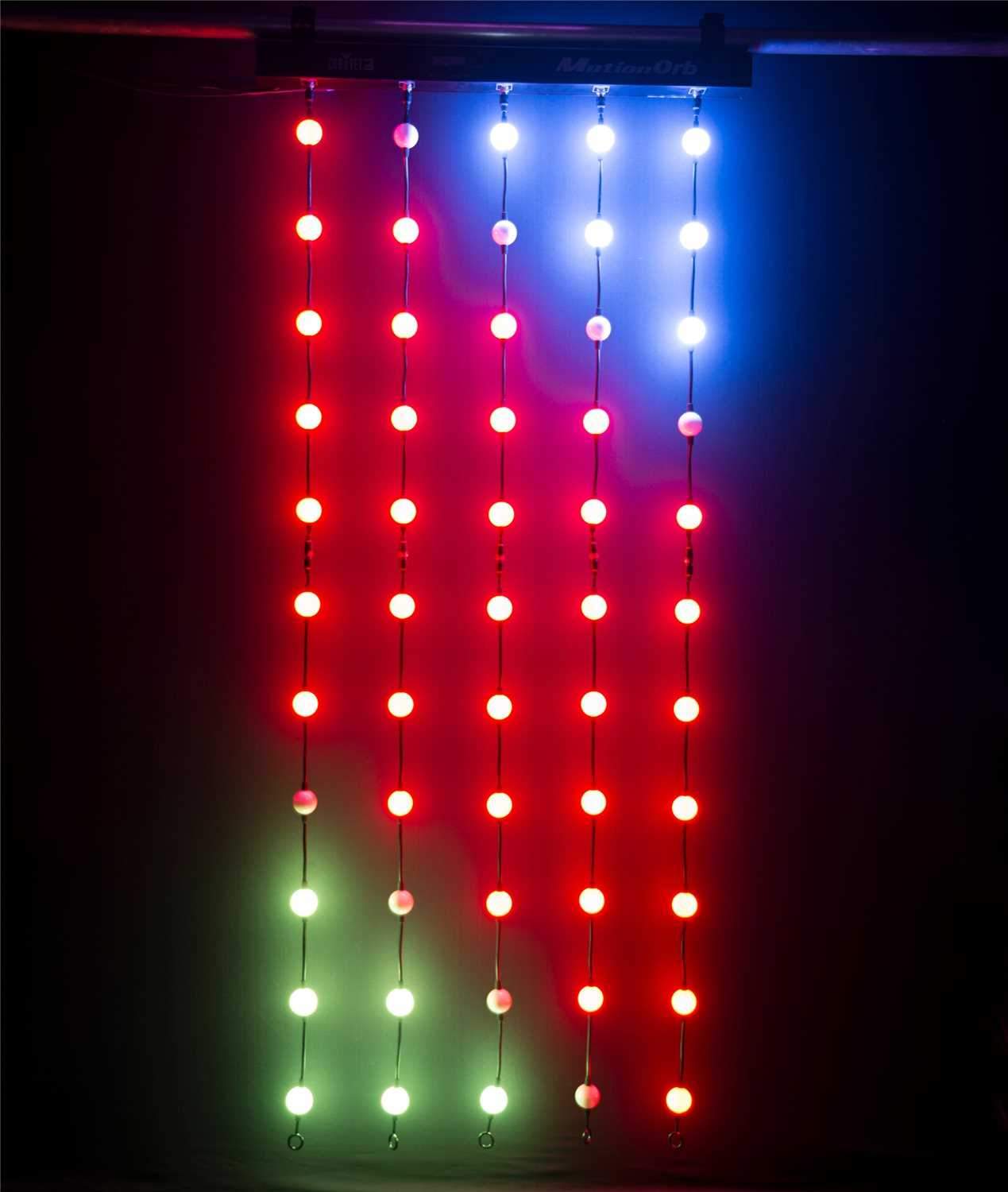 Chauvet Motion Orb DMX RGB LED String Effect Light - PSSL ProSound and Stage Lighting