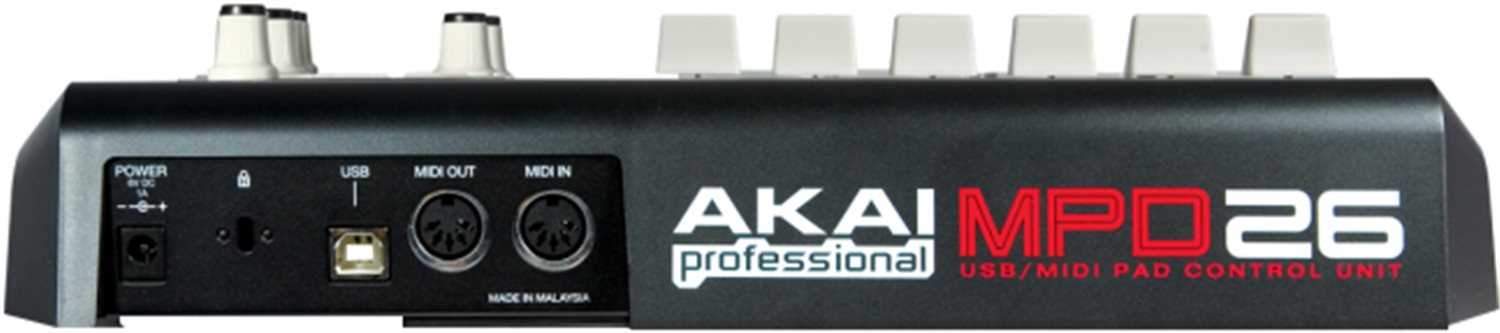 Akai MPD26 USB Midi MPC Pad Controller - PSSL ProSound and Stage Lighting