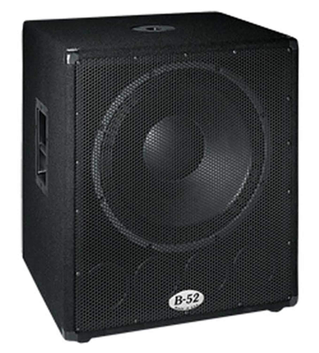 B52 MX-18S 18-INCH SUBWOOFER 550W @ 8 OMHS - PSSL ProSound and Stage Lighting