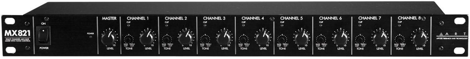 ART MX821 8-Channel Mono Mixer with EQ & FX - PSSL ProSound and Stage Lighting