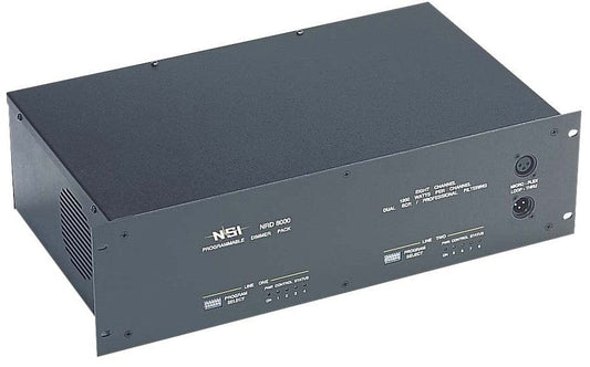 Leviton N8000-0E9 NRD 8000 Edison DMMR 8 Ch, 2400 W, Dimmer Rack, Micro-Plex, Edison Outputs, 240V - PSSL ProSound and Stage Lighting