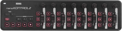 Korg Nano Kontrol 2 USB Midi Control Surface Black - PSSL ProSound and Stage Lighting
