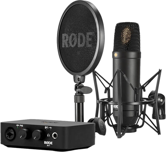Rode NT1+AI1 Kit with the NT1 Microphone and AI-1 USB Audio Interface - PSSL ProSound and Stage Lighting