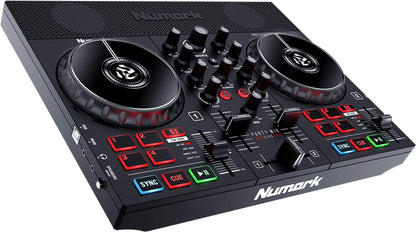 Numark Party Mix Live DJ Controller w/ Speakers - ProSound and Stage Lighting