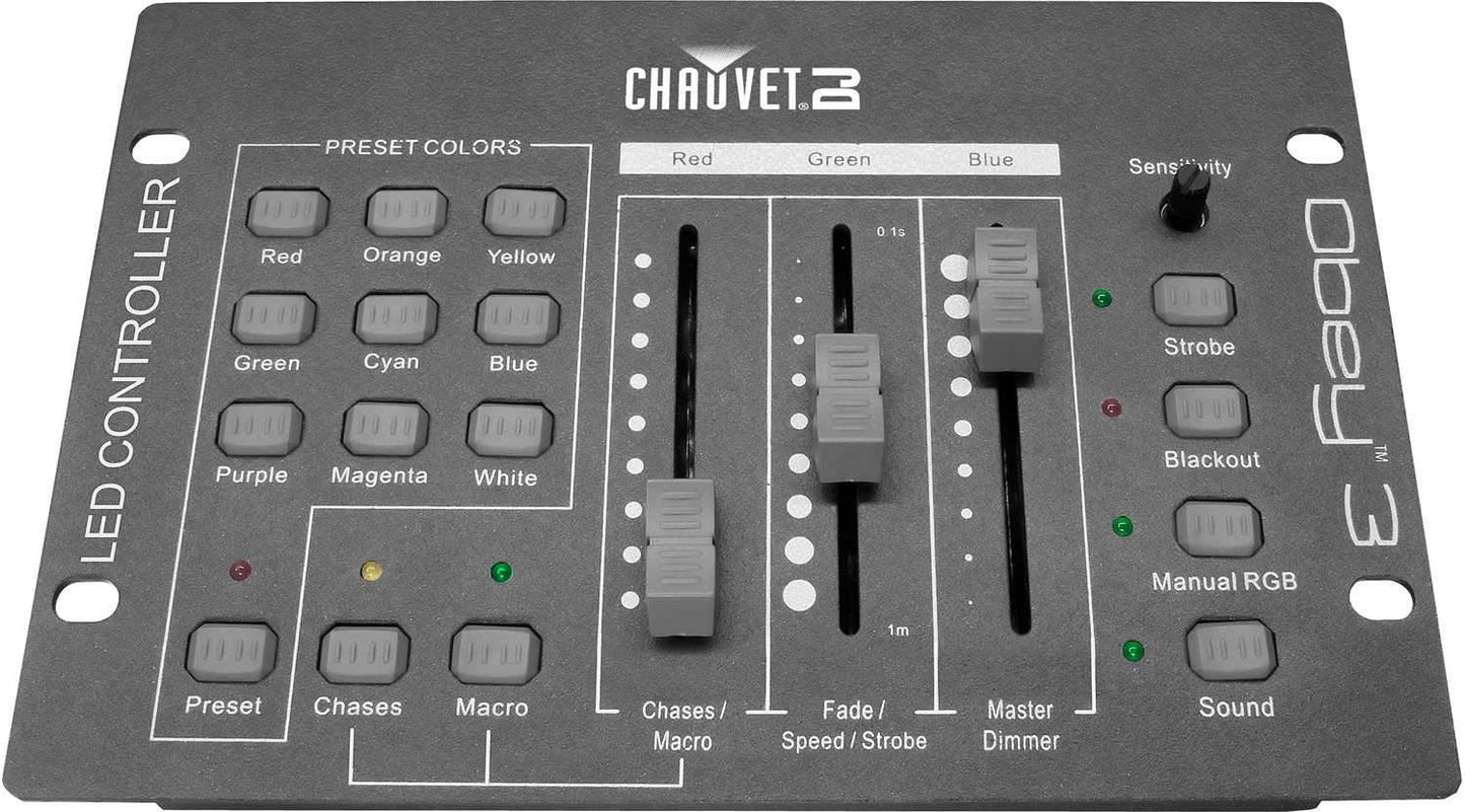 Chauvet Obey 3 DMX Lighting Controller - PSSL ProSound and Stage Lighting