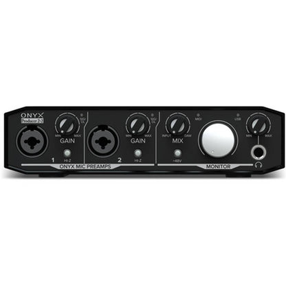 Mackie Onyx Producer 2-2 2x2 USB Audio Interface with MIDI - PSSL ProSound and Stage Lighting