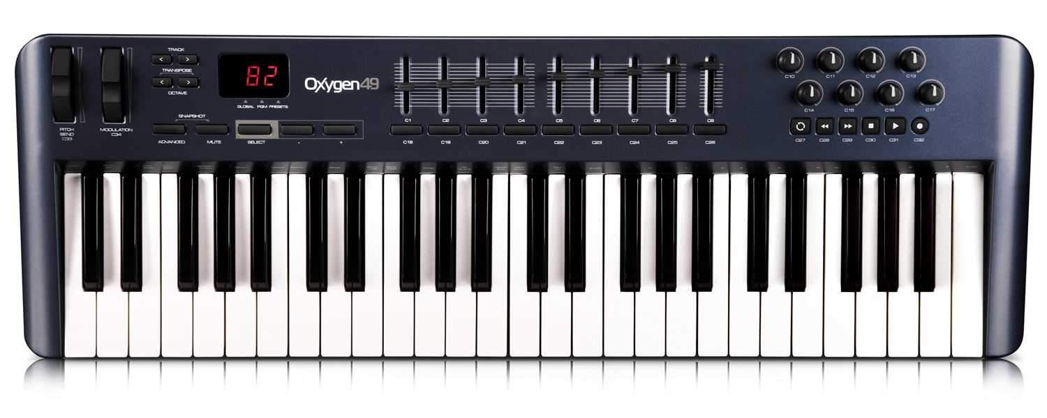 M-Audio OXYGEN 49 3rd Gen USB Keyboard Controller - PSSL ProSound and Stage Lighting