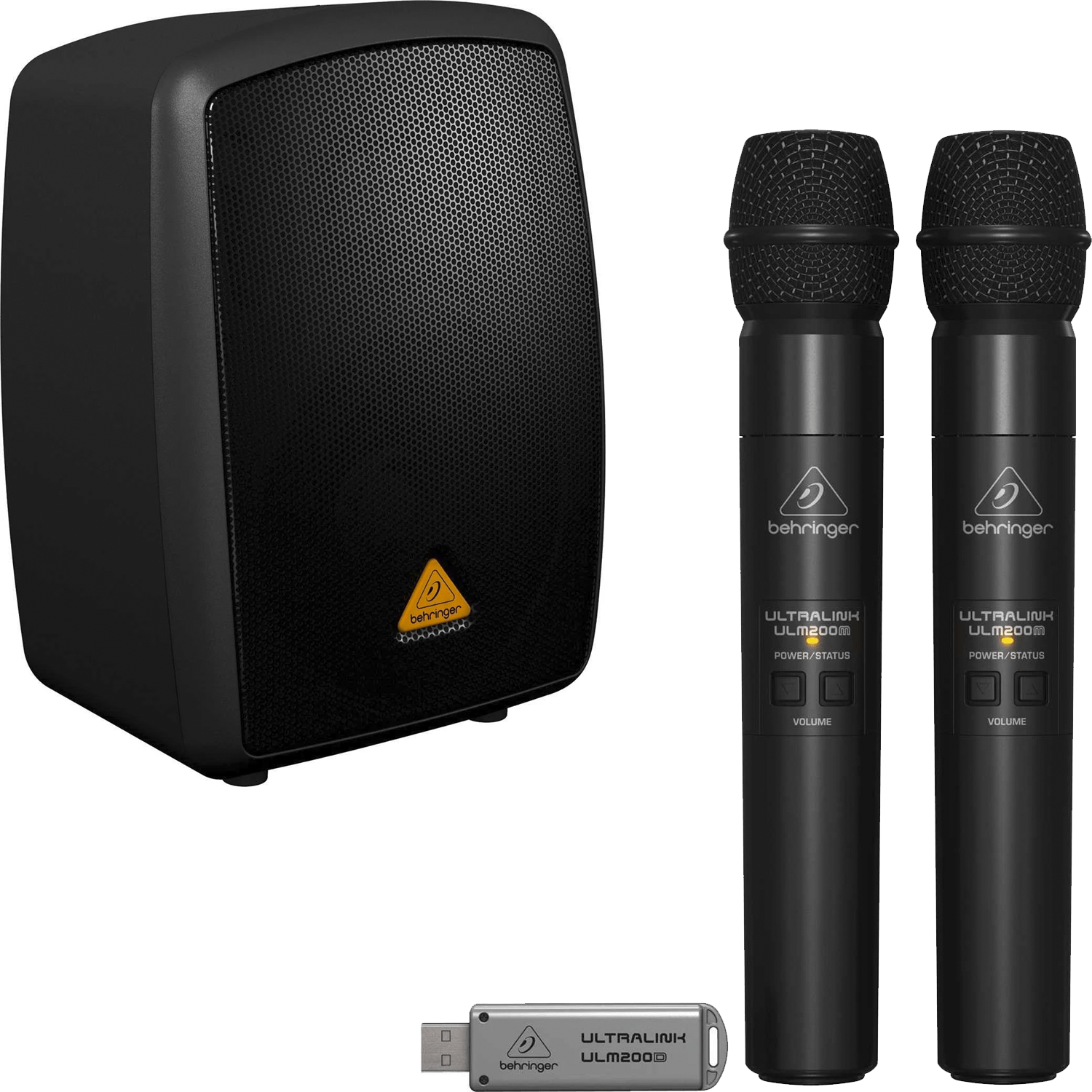 Behringer EUROPORT MPA40BT Portable PA System with Wireless Mics - PSSL ProSound and Stage Lighting