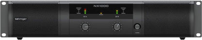 Behringer NX1000 Ultra-Lightweight 1000w Power Amplifier with Cables - PSSL ProSound and Stage Lighting