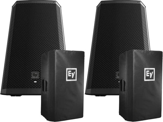 Electro-Voice ZLX-12BT 12-Inch Powered Speaker Pair with Bluetooth & Covers - PSSL ProSound and Stage Lighting