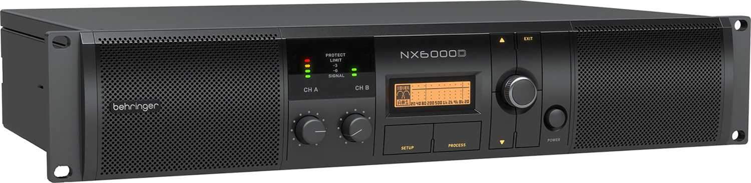 Behringer NX6000D 6000w Class-D Power Amplifier with Case - PSSL ProSound and Stage Lighting