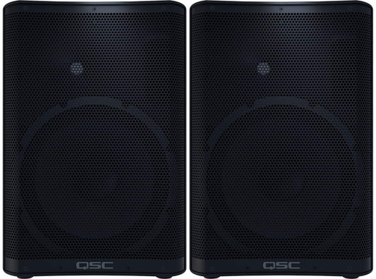 QSC CP12 12-Inch 2-Way Powered Speaker Pair - PSSL ProSound and Stage Lighting