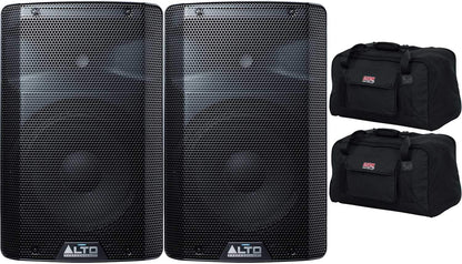 Alto Professional TX210 10-Inch Powered Speaker Pair with Gator Totes - PSSL ProSound and Stage Lighting