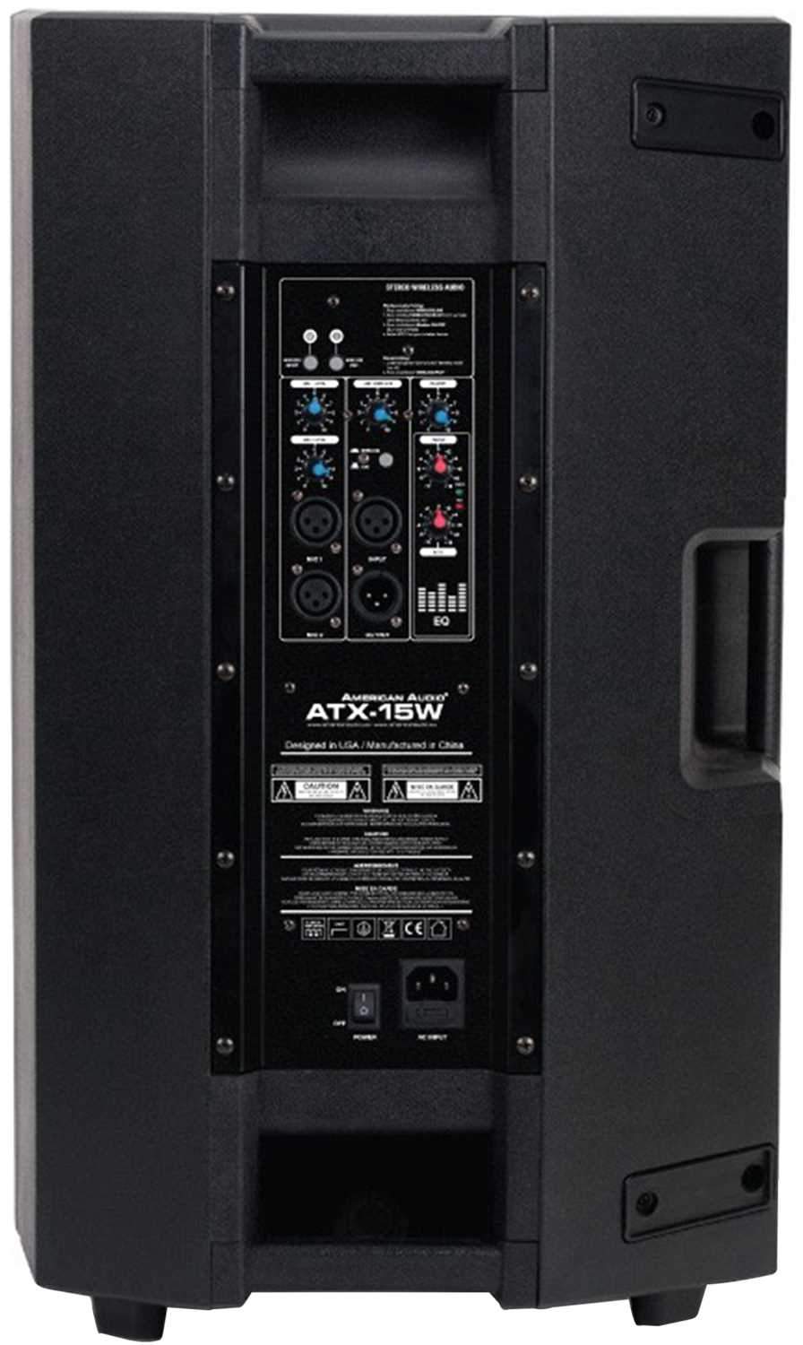 American Audio ATX-15W 15-Inch Powered Speaker Pair with Covers - PSSL ProSound and Stage Lighting