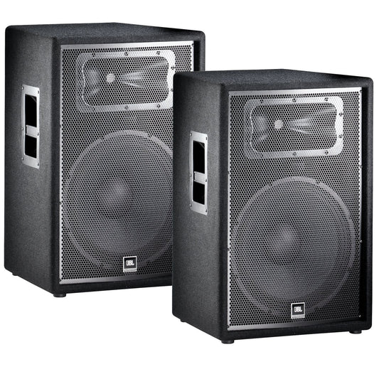 JBL JRX215 15-Inch Passive Speakers Pair - PSSL ProSound and Stage Lighting