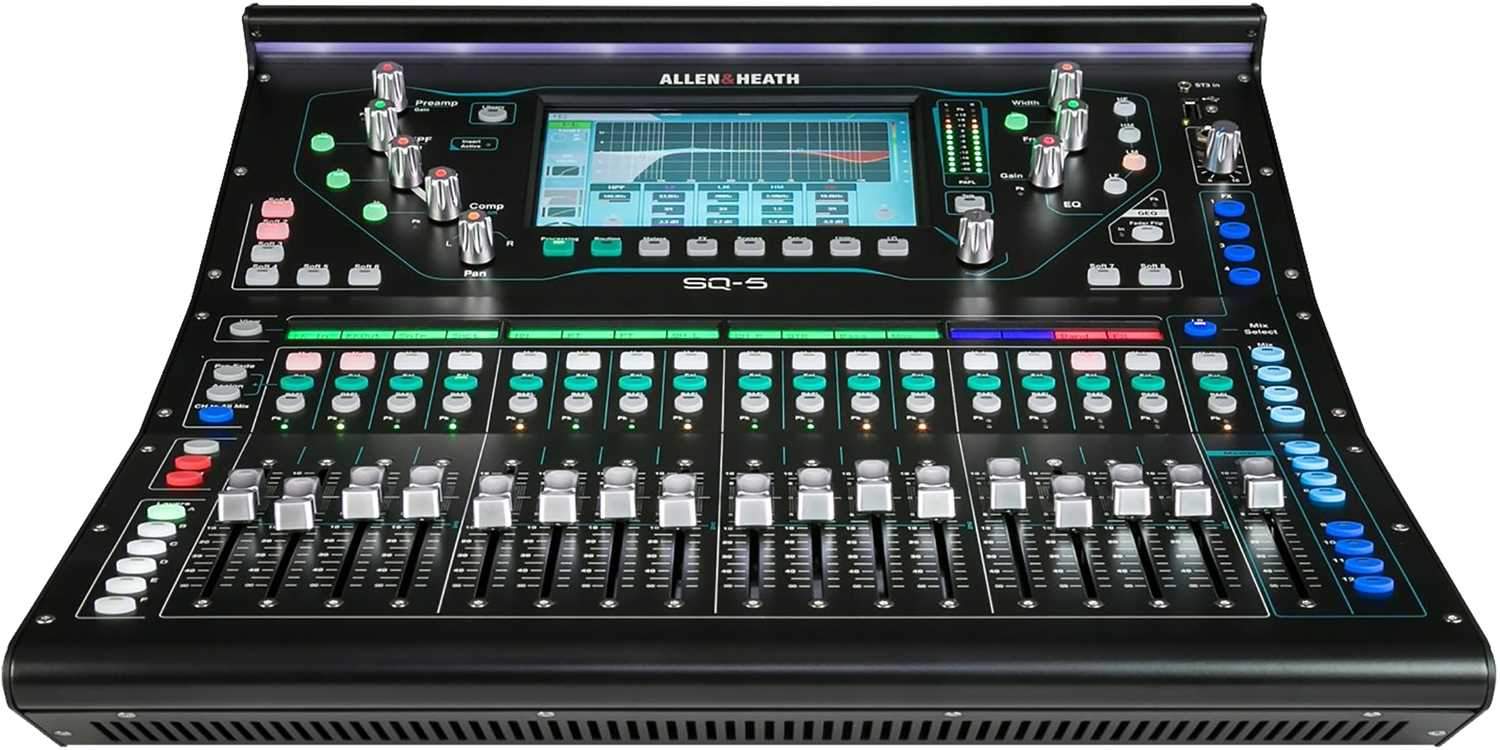 Allen & Heath SQ-5 Digital Mixer with AB168 Stage Box - PSSL ProSound and Stage Lighting