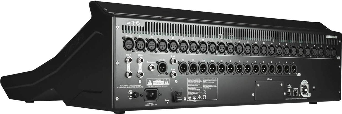 Allen & Heath SQ-6 Digital Mixer with AB168 Stage Box - PSSL ProSound and Stage Lighting