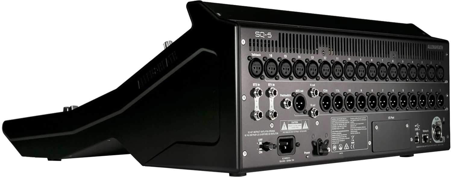 Allen & Heath SQ-5 Digital Mixer with AB168 2-Pack - PSSL ProSound and Stage Lighting