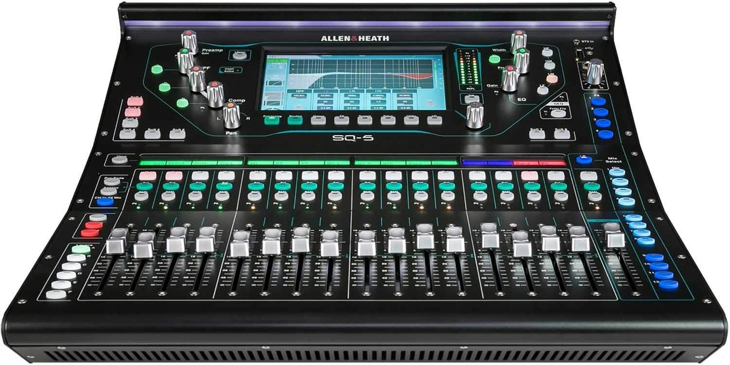 Allen & Heath SQ-7 Digital Mixer with 2x ME-500 Personal Monitor Mixers - PSSL ProSound and Stage Lighting