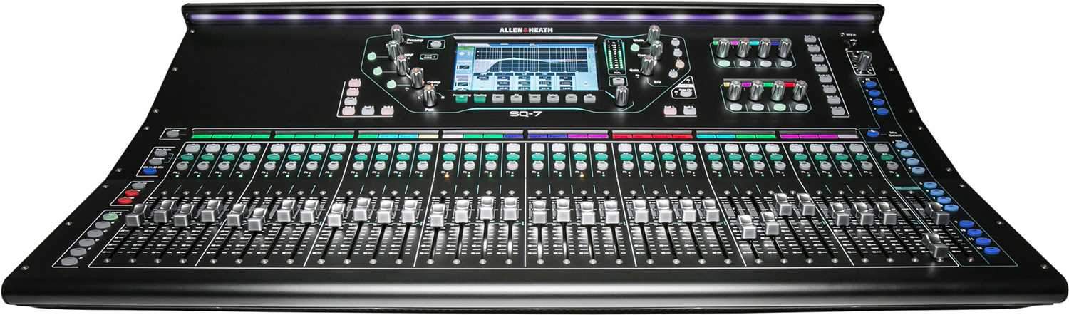 Allen & Heath SQ-7 Digital Mixer with DX168 Stage Box - PSSL ProSound and Stage Lighting