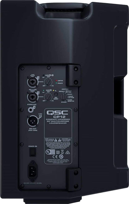 Allen & Heath ZEDI10 Mixer with 2x QSC CP12 Speakers - PSSL ProSound and Stage Lighting