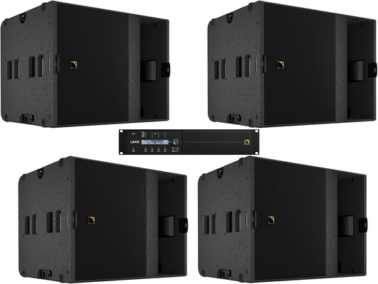 L-Acoustics KS21 Subwoofer x4 w/ LA4X Amp - PSSL ProSound and Stage Lighting