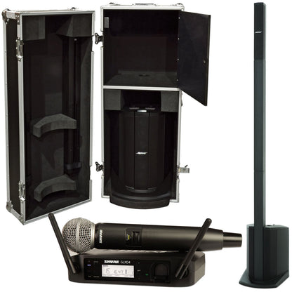 Bose L1 Compact Speaker System with Case & Shure GLX SM58 Wireless Microphone - PSSL ProSound and Stage Lighting