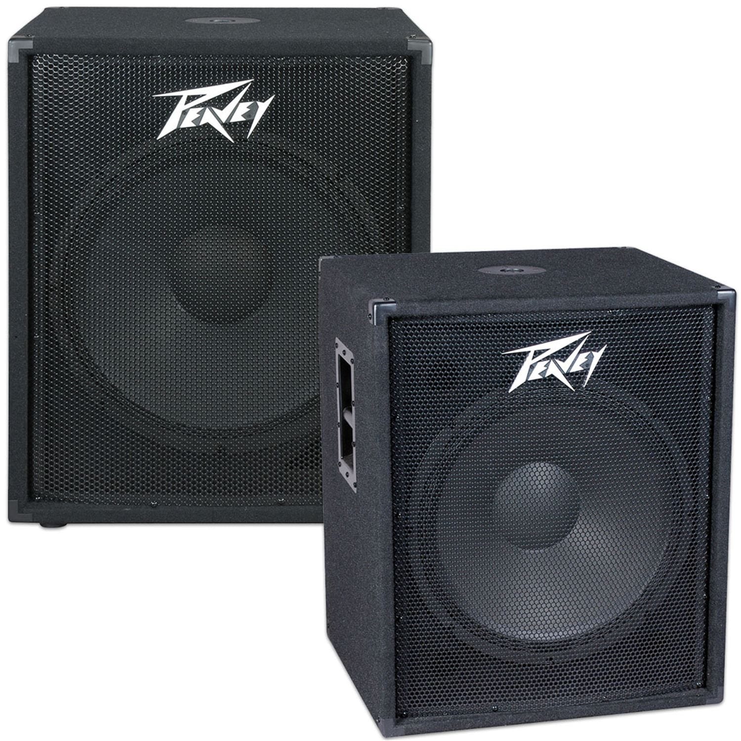 Peavey PV-118 Subwoofer Bundle (Pair) - PSSL ProSound and Stage Lighting