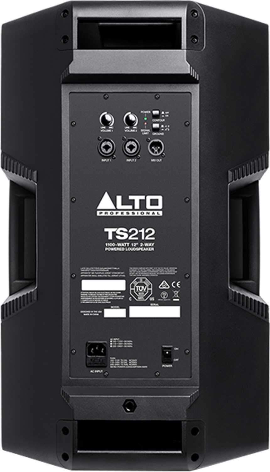 Alto Professional TS212 Powered Speakers (2) with Stands & Cables - PSSL ProSound and Stage Lighting