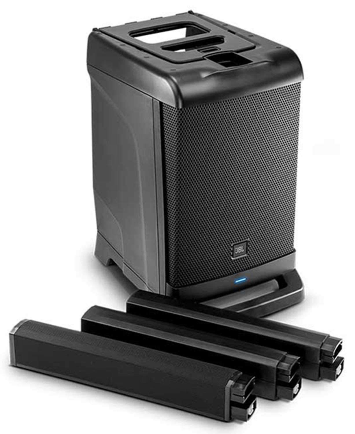 JBL EON ONE Portable PA System with AKG WMS40 Dual Wireless Microphone - PSSL ProSound and Stage Lighting
