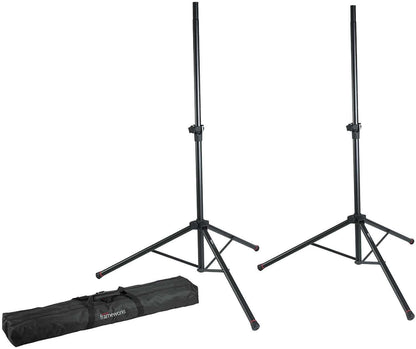 QSC K10.2 Powered Speaker Pair with Totes & Gator Stands - PSSL ProSound and Stage Lighting