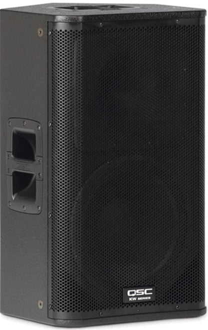 QSC KW122 12-Inch Powered Speaker Pair with Covers - PSSL ProSound and Stage Lighting