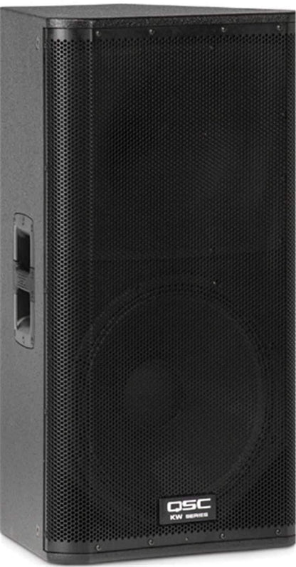QSC KW152 15-Inch Powered 2-Way Speaker with Cover - PSSL ProSound and Stage Lighting