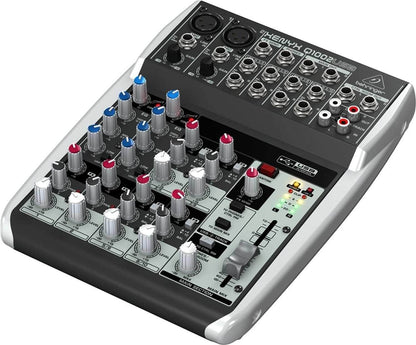 Behringer Xenyx Q1002USB PA Mixer with Gator Bag - PSSL ProSound and Stage Lighting
