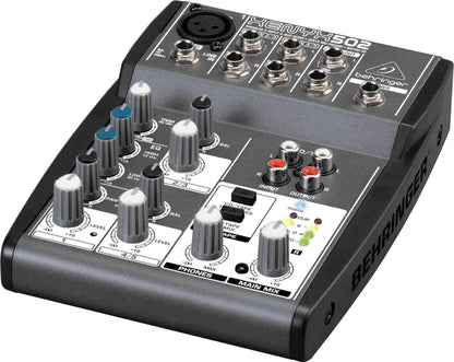 Behringer Xenyx 502 5-Input Audio Mixer with Gator Bag - PSSL ProSound and Stage Lighting