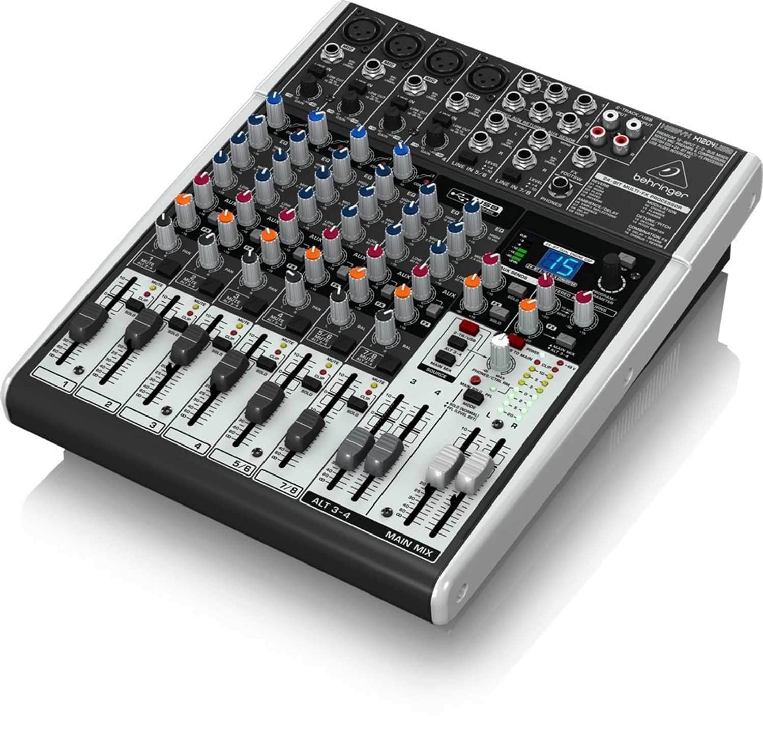 Behringer Xenyx X1204USB 8-Channel Mixer with Gator Bag - PSSL ProSound and Stage Lighting