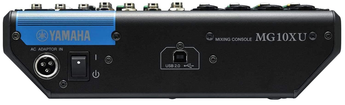 Yamaha MG10XU USB 10-Channel Mixer with Gator Bag - PSSL ProSound and Stage Lighting