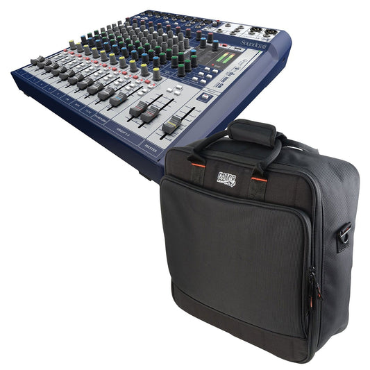 Soundcraft Signature 12 12-Channel Mixer with Gator Bag - PSSL ProSound and Stage Lighting