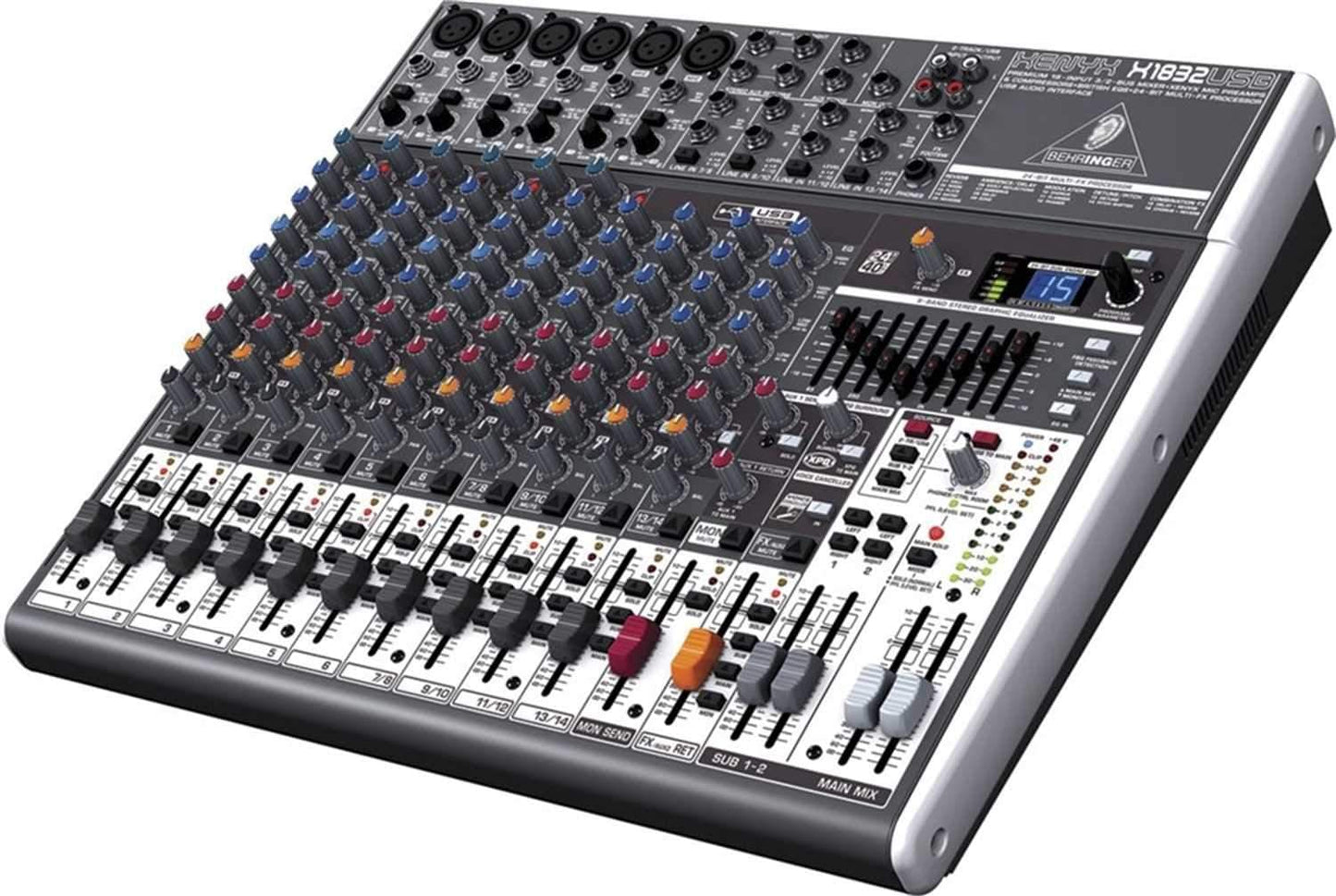 Behringer Xenyx X1832USB 18-Input Mixer with Gator Bag - PSSL ProSound and Stage Lighting