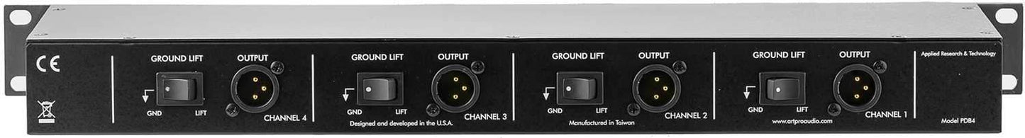 ART PDB4 Four Channel Passive Direct Box - PSSL ProSound and Stage Lighting