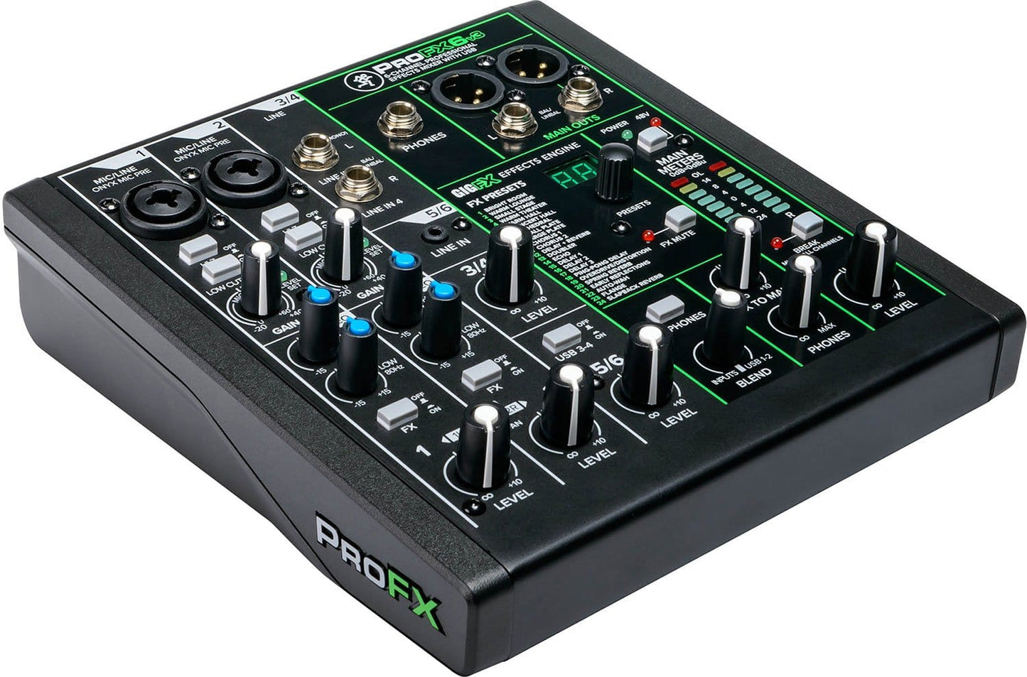 Mackie Performance Bundle with ProFX6V3 Mixer - PSSL ProSound and Stage Lighting