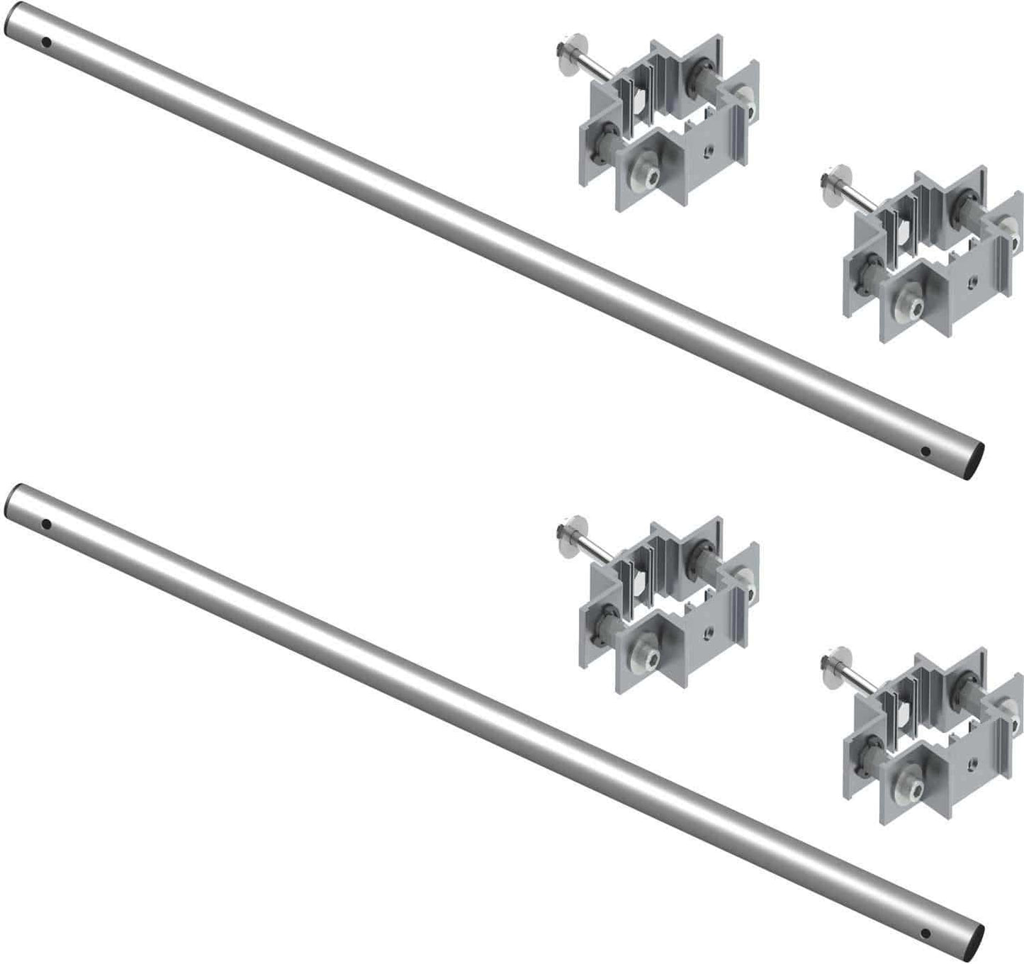 Proflex PF2LB4 Leg Brace for 8 Ft x 4 Ft Stage Panels 2-Pack - PSSL ProSound and Stage Lighting